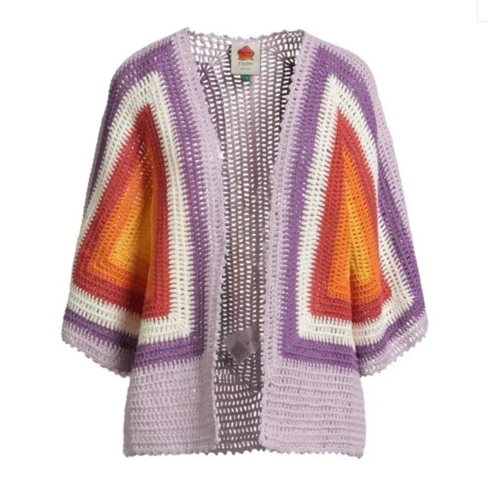 Farm Rio Crochet Cardigan - Picture 3 of 3